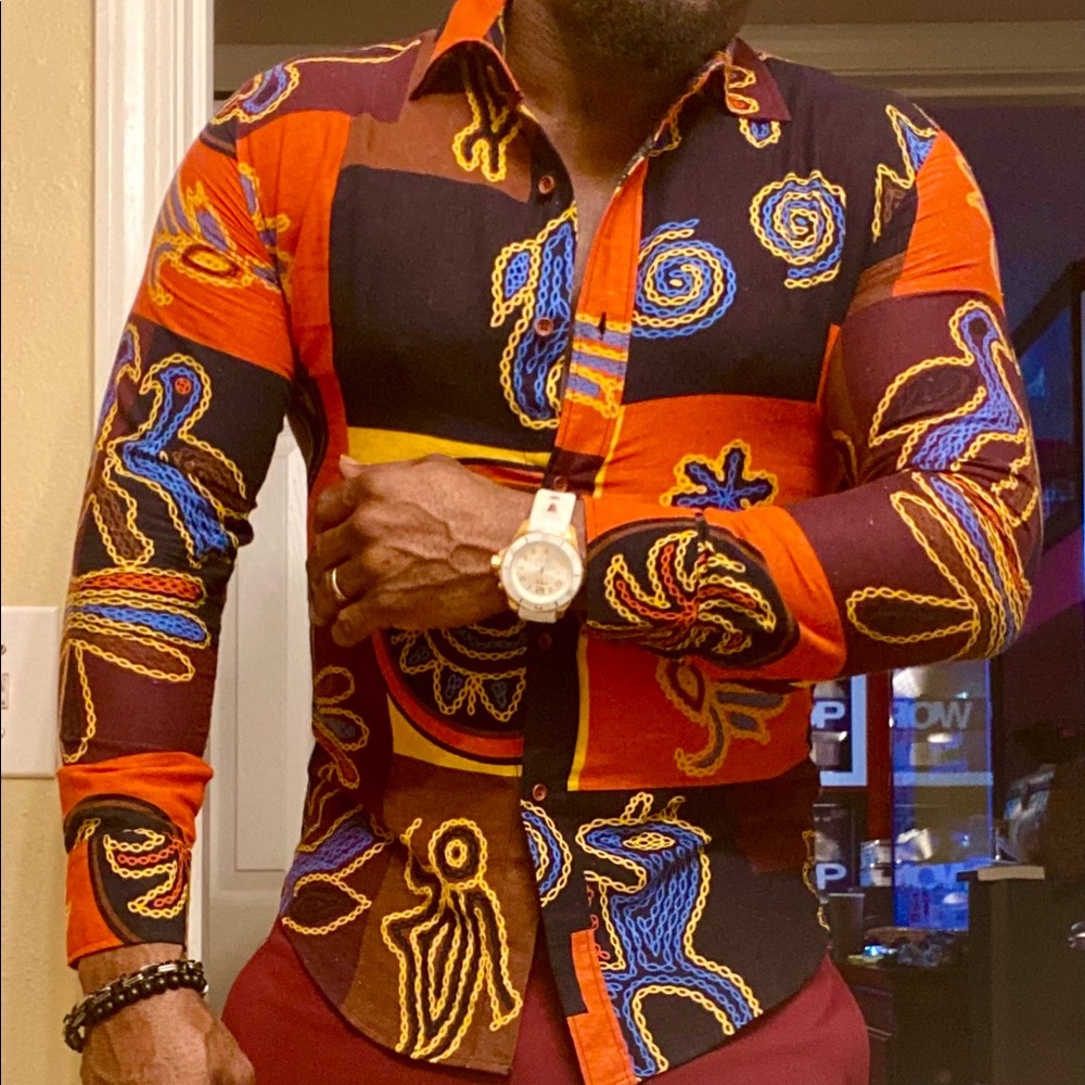 Men’s Tribal Shirt.